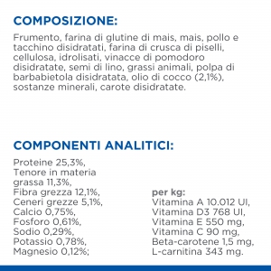 Foto Hill's - Science Plan Canine Adult Perfect Weight Large con Pollo da 12 kg
