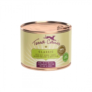 Foto Terra Canis - Classic al Vitello con Miglio, Cetriolo, Melone Giallo e Basilico da 200gr