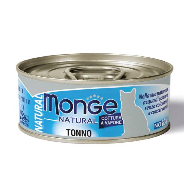 Foto Monge - Natural con Tonno dell'Atlantico da 80g