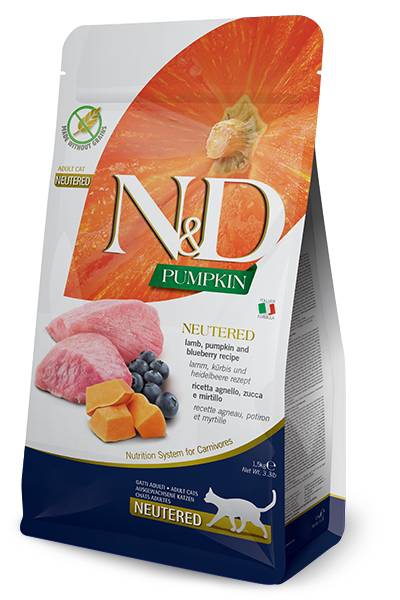 Foto Farmina N&D - Pumpkin Adult Neutered all'Agnello, Zucca e Mirtilli 5 Kg