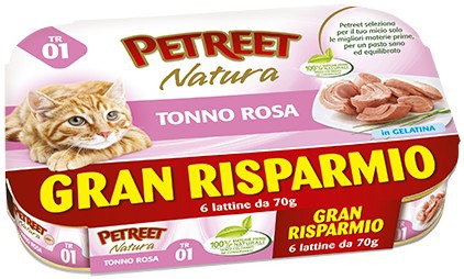 Foto Petreet - Tonno Rosa da 6x70g