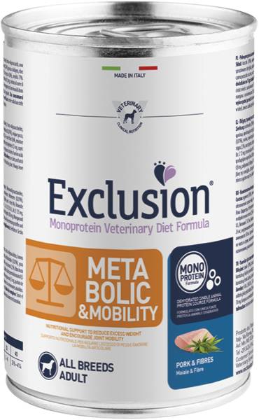 Foto Exclusion - Diet Metabolic Mobility al Maiale e Fibre da 400 gr