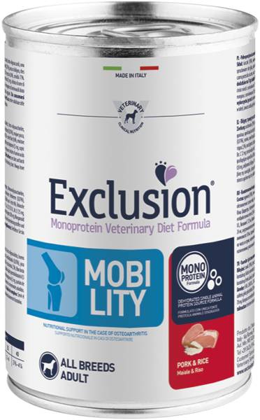 Foto Exclusion - Diet Mobility al Maiale e Riso da 400 gr