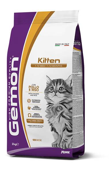 Foto Gemon - Kitten con Pollo e Riso da 7 Kg