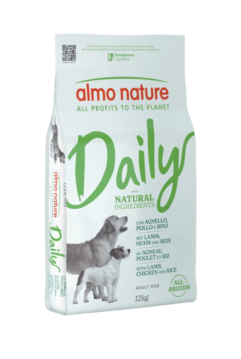 Foto Almo Nature - Daily All Breeds con Agnello, Pollo e Riso da 12 Kg