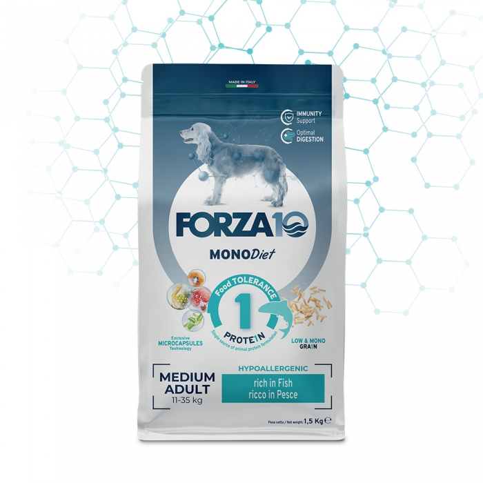 Foto Forza 10 - Mono Diet Medium Adult con Pesce da 12 kg