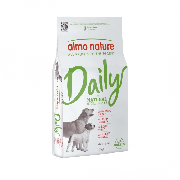 Foto Almo Nature - Daily Dog All Breeds con Manzo e Riso da 12 Kg