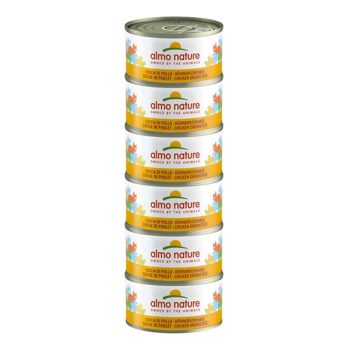 Foto Almo Nature - HFC Megapack con Coscia di Pollo da 6x70 g