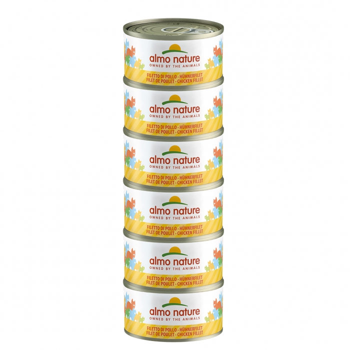 Foto Almo Nature - HFC Megapack con Filetto di Pollo da 6x70 g