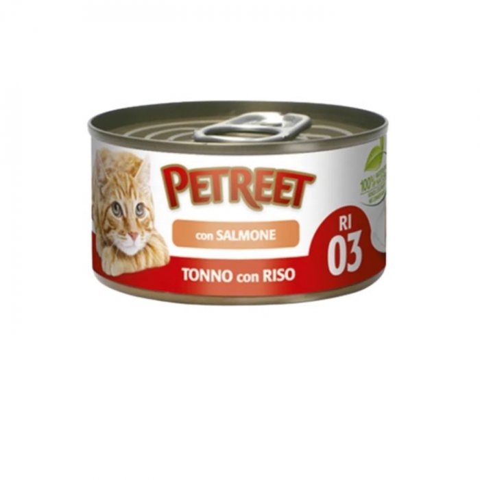Foto Petreet - A61 Tortino Tonno e Riso, con Surimi da 85g SCAD. RAVVICINATA 01/26 -59%