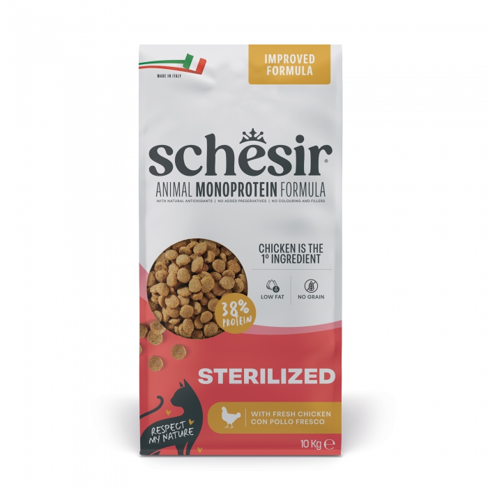 Foto Schesir - Gatto Sterilized al Pollo da 10 kg